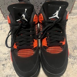 Jordan 4 red thunder size 7 100% authentic